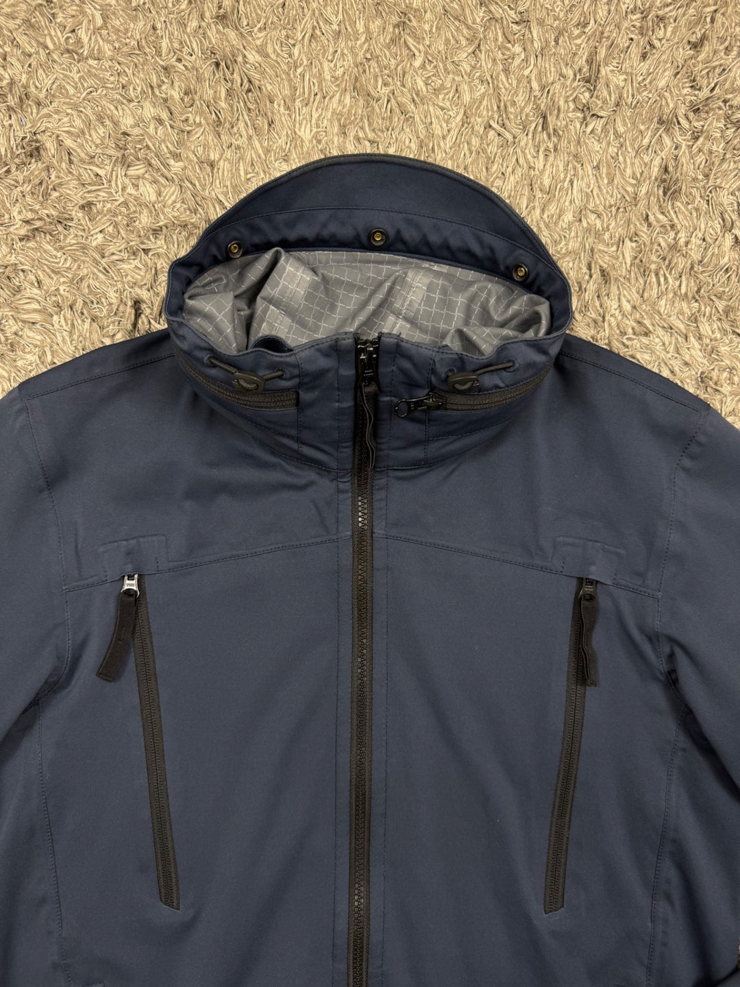 Stone Island Light Soft Shell SI Check Grio