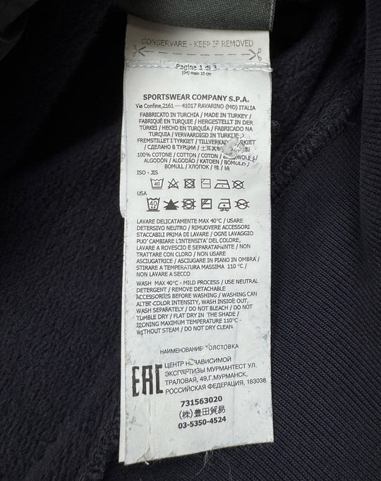 Stone Island felpa girocollo