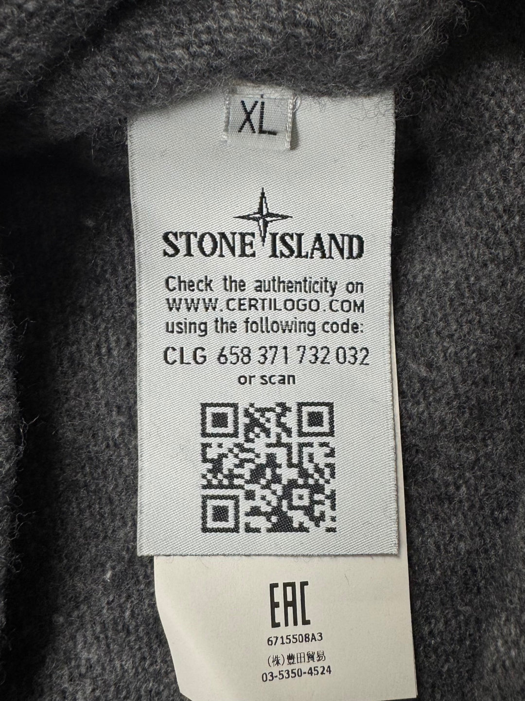 Stone Island maglione in lana con bottoni