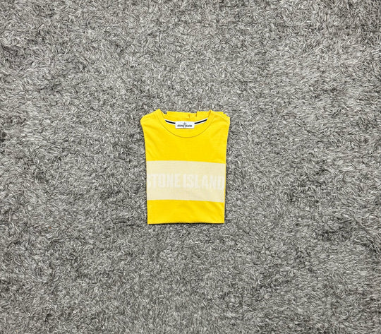 Stone Island t-shirt con stampa gommata