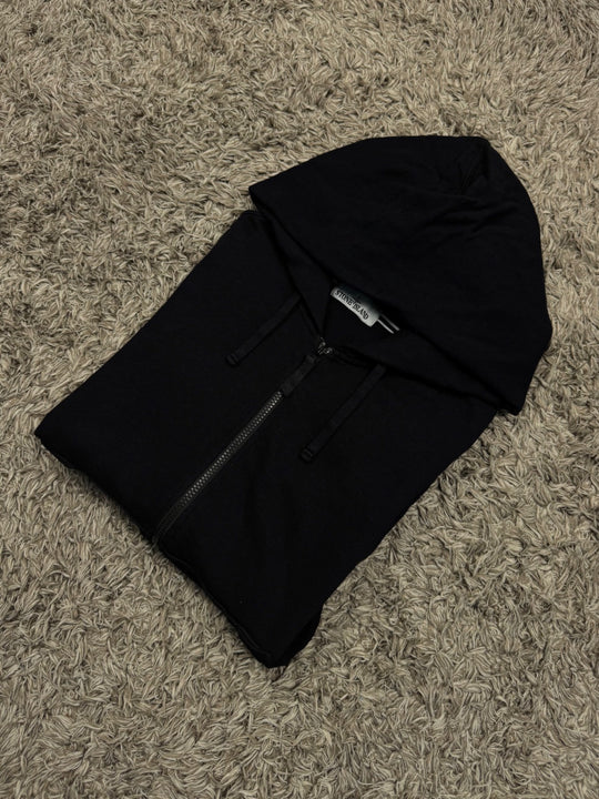 Stone Island Felpa Full Zip e Cappuccio