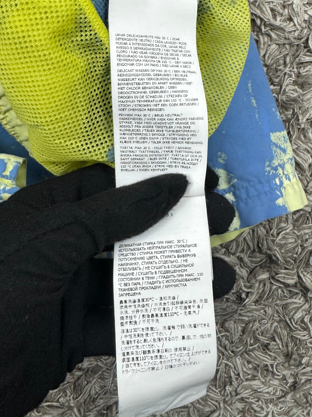Stone Island swim shorts costumized