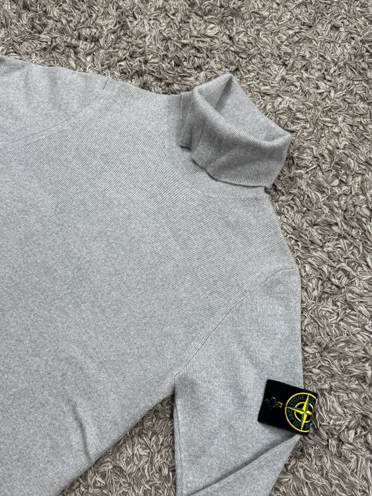Stone Island maglione lana collo alto