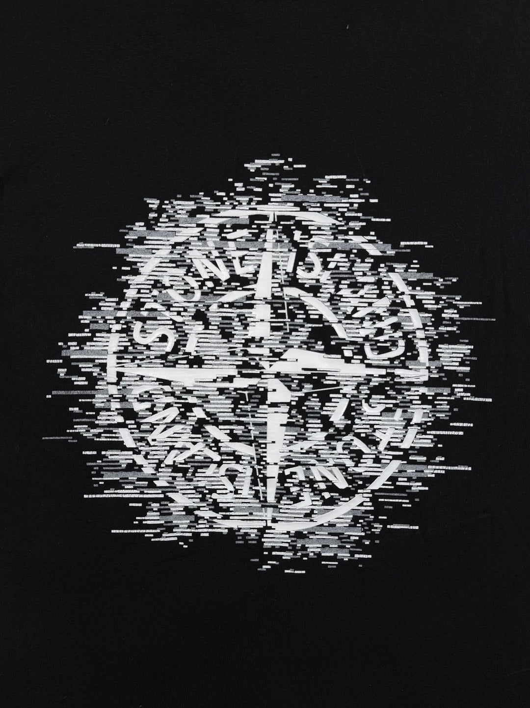 Stone Island T-shirt con stampa posteriore