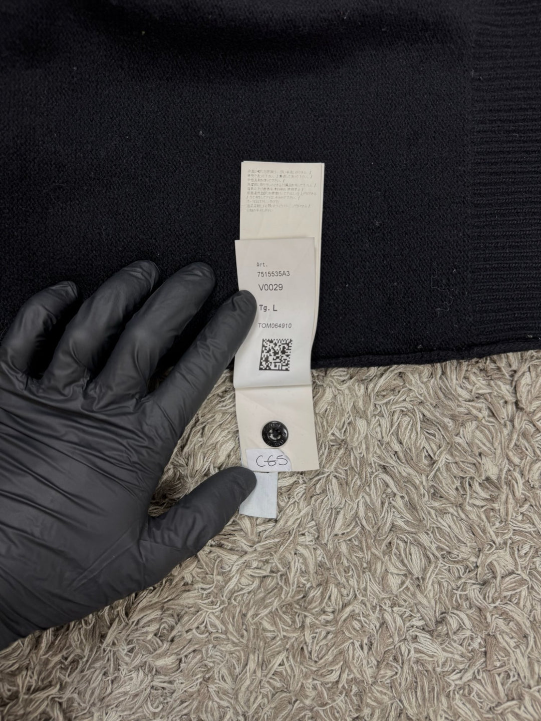 Stone Island maglione collo a v