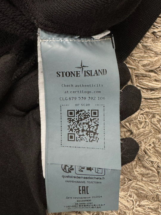 Stone Island felpa con cappuccio