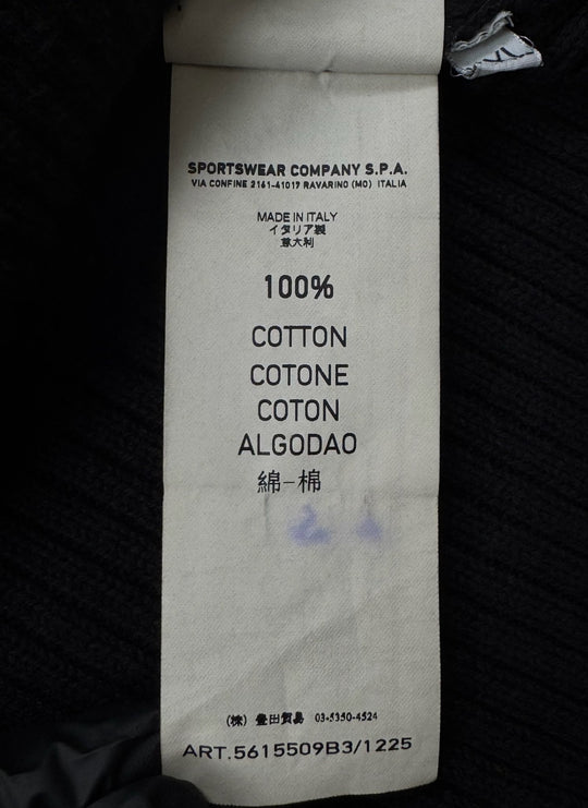 Stone Island maglione in cotone full zip