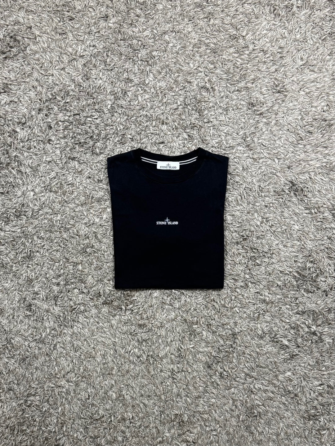 Stone Island T-shirt con stampa posteriore