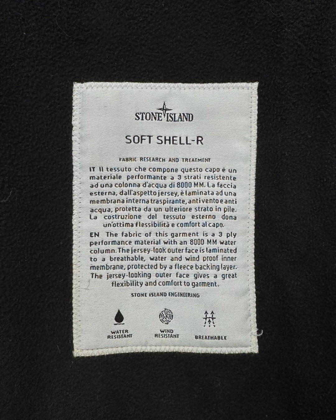 Stone Island soft shell-r