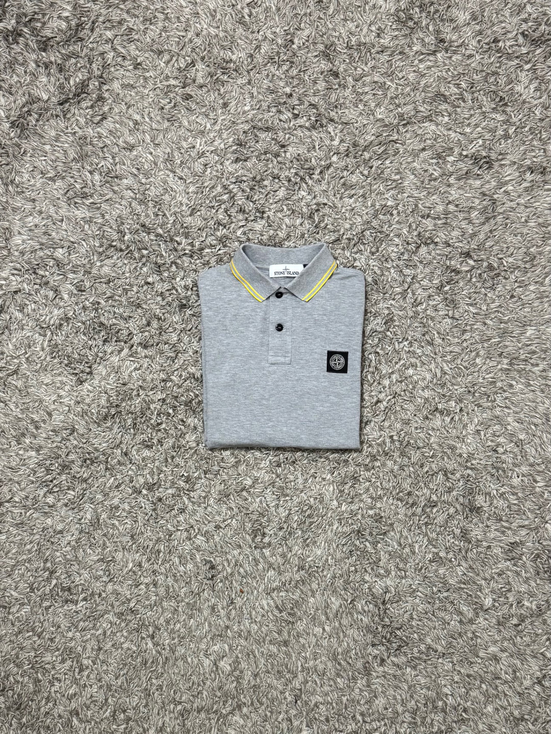 Stone Island Polo dettaglia gialli