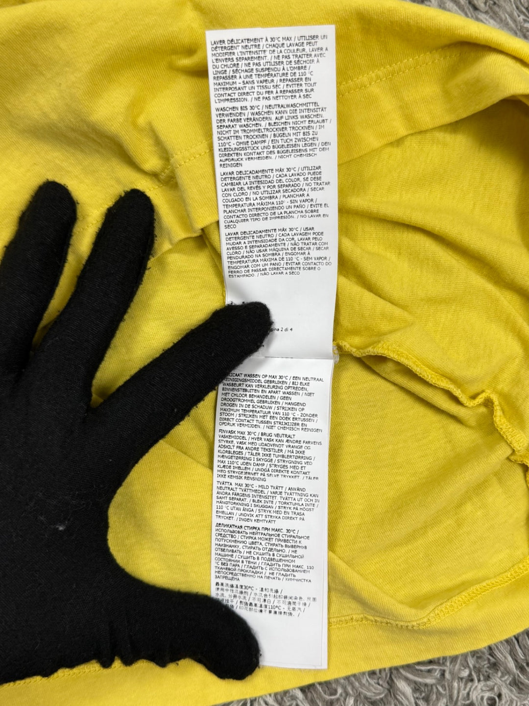 Stone Island T-shirt Stampa Posteriore