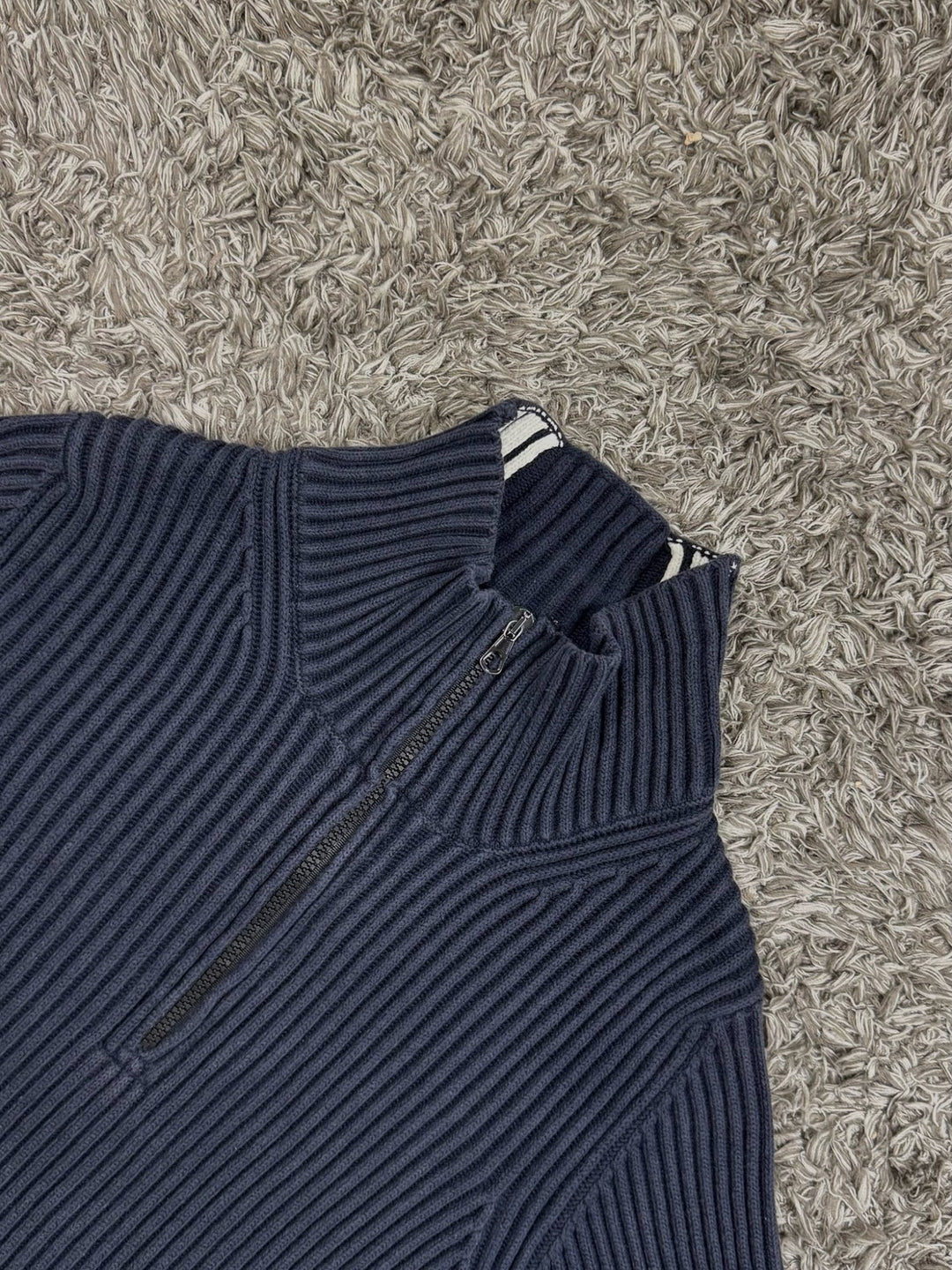 Stone Island maglione a coste in cotone