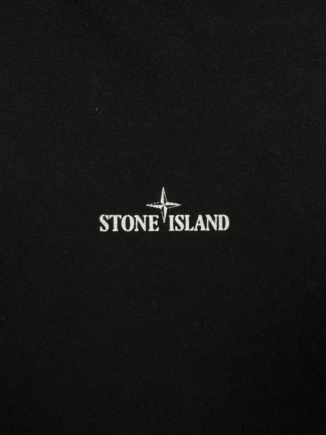 Stone Island T-shirt con stampa posteriore