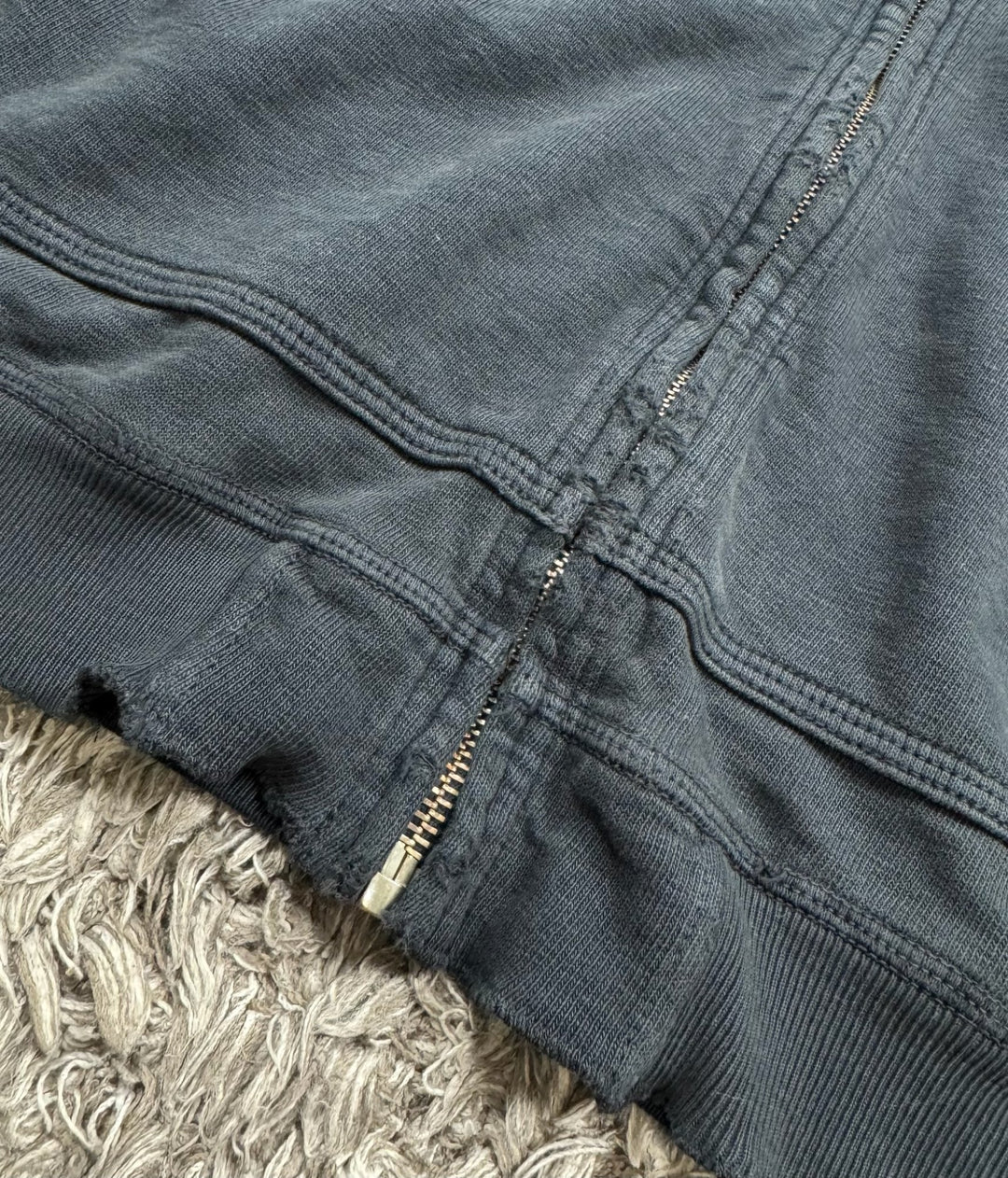 Stone Island felpa full zip con cappuccio