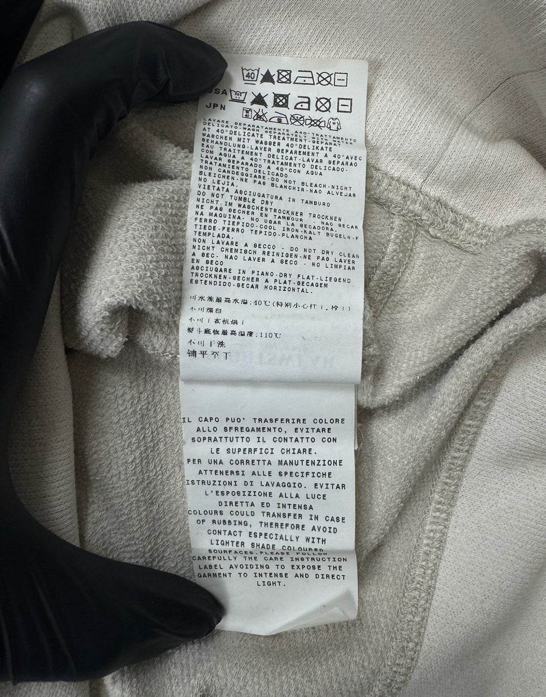 Stone Island felpa half zip con bottoni