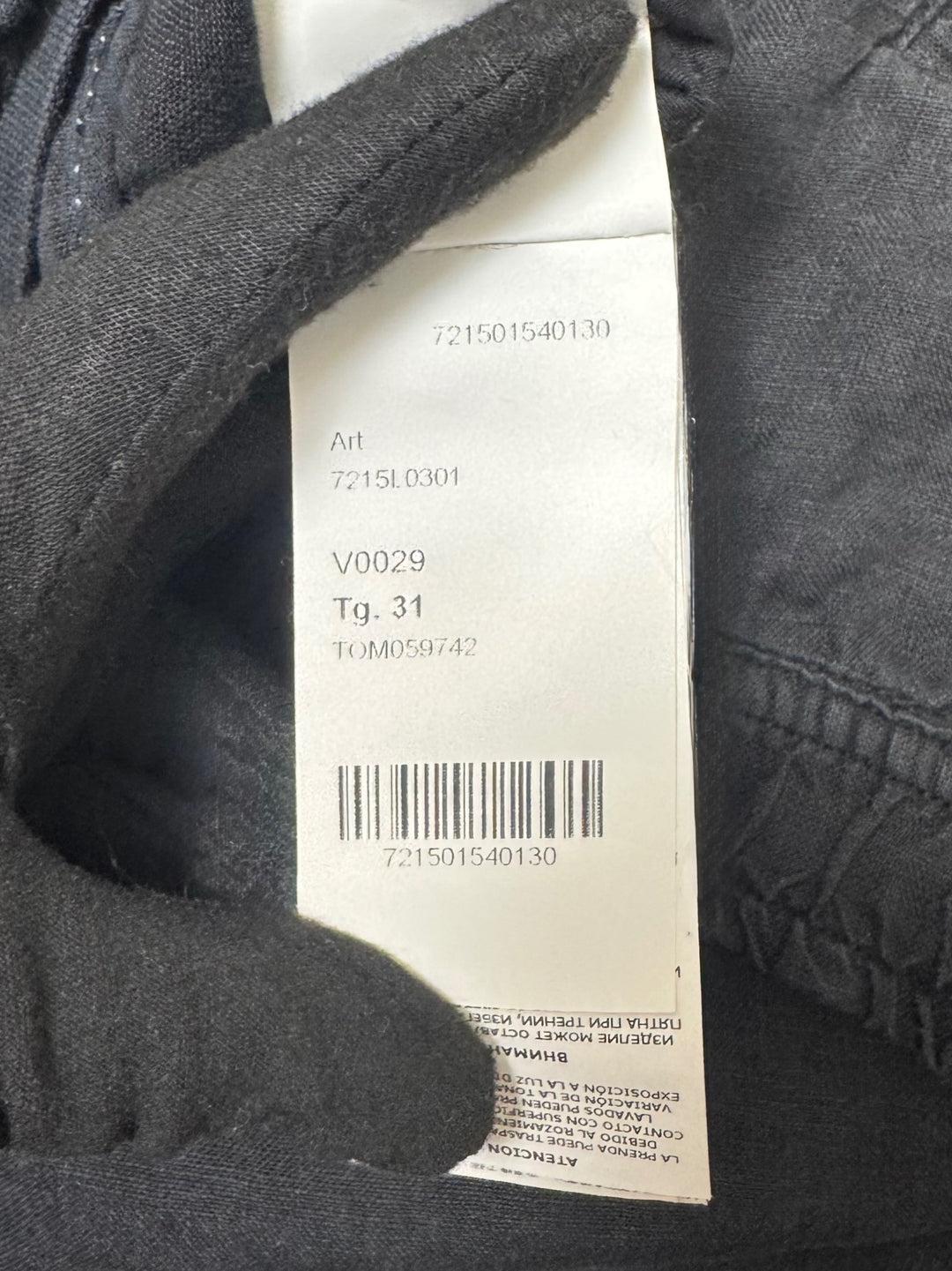 Stone Island bermuda lino