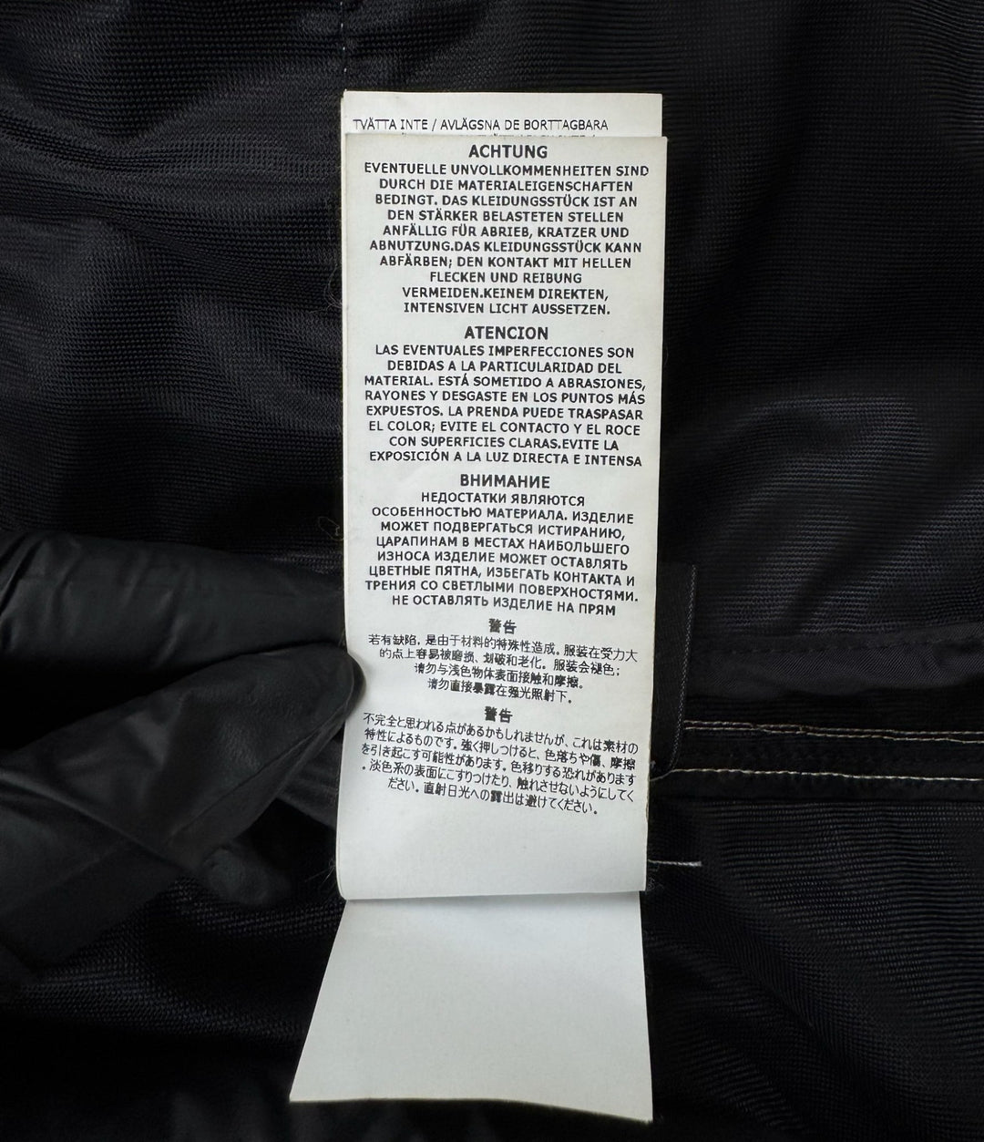 Stone Island Iridescent Coating Tela