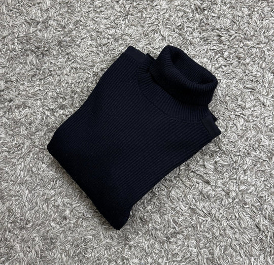Stone Island maglione dolcevita a coste