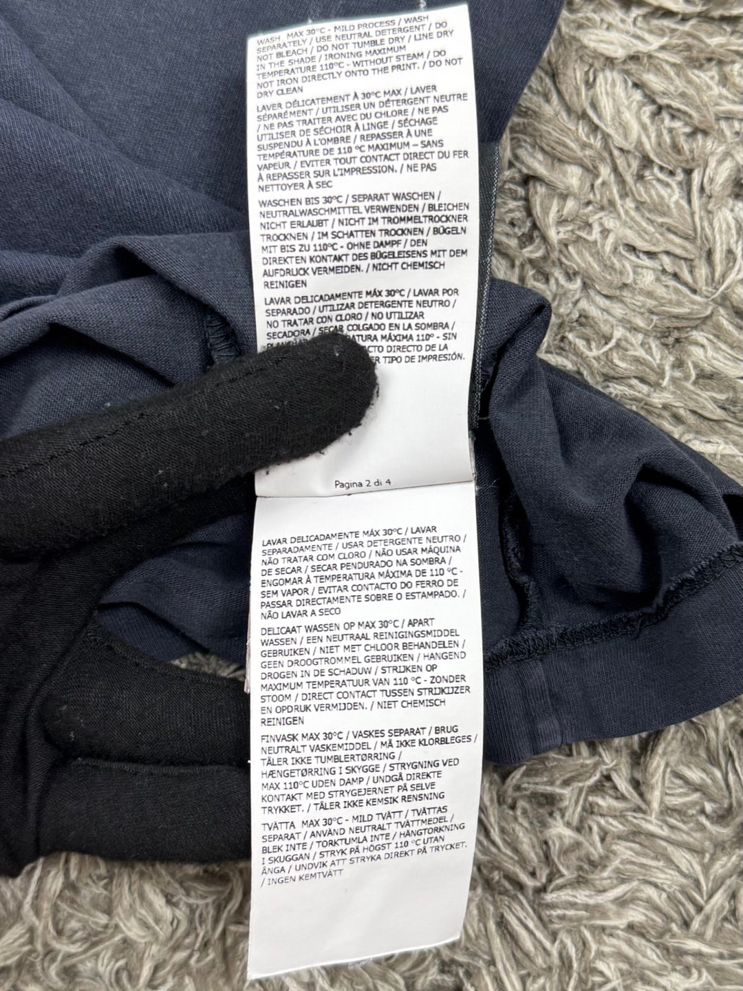 Stone Island T-shirt Maniche Lunghe