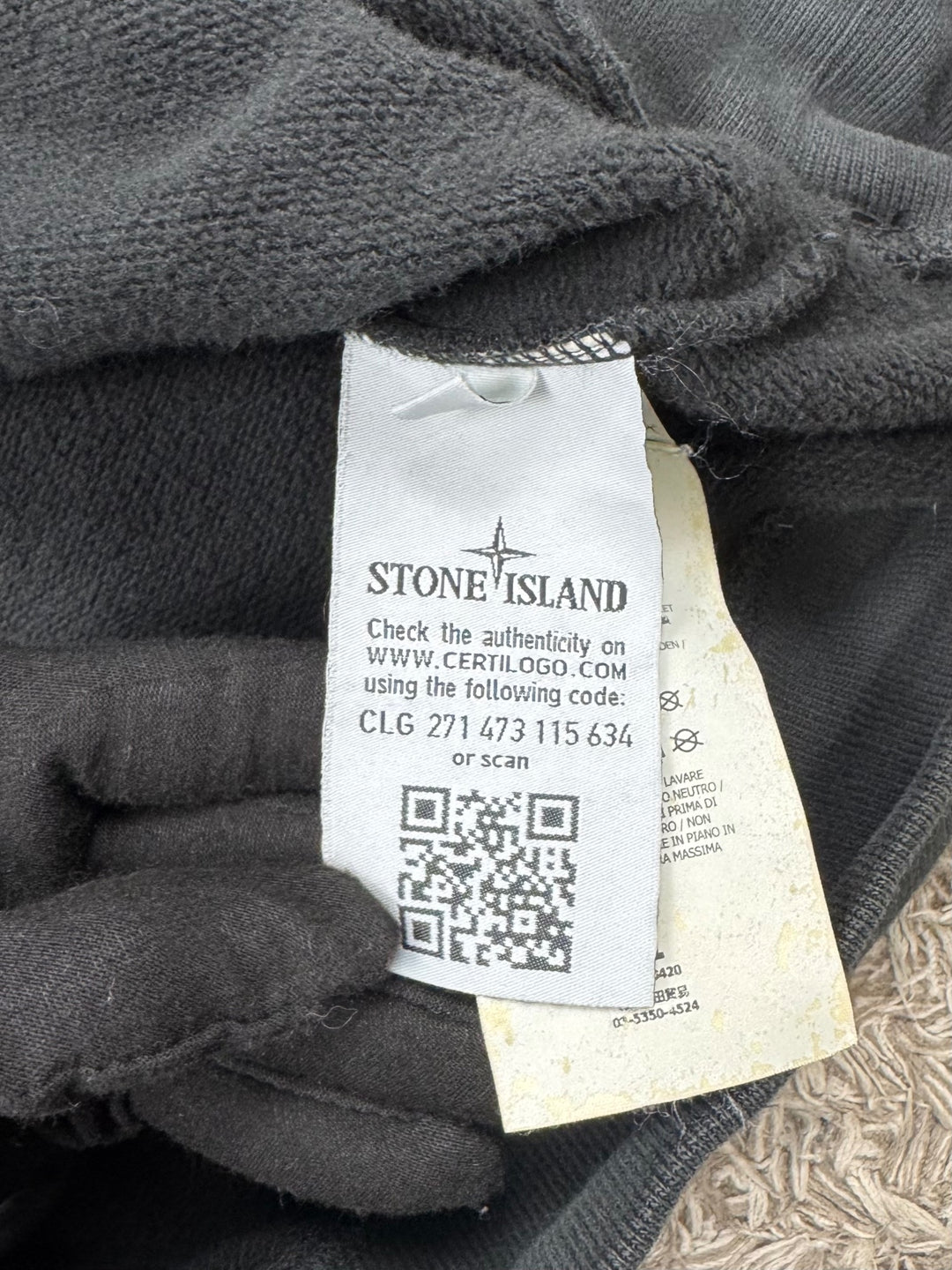 Stone Island felpa girocollo