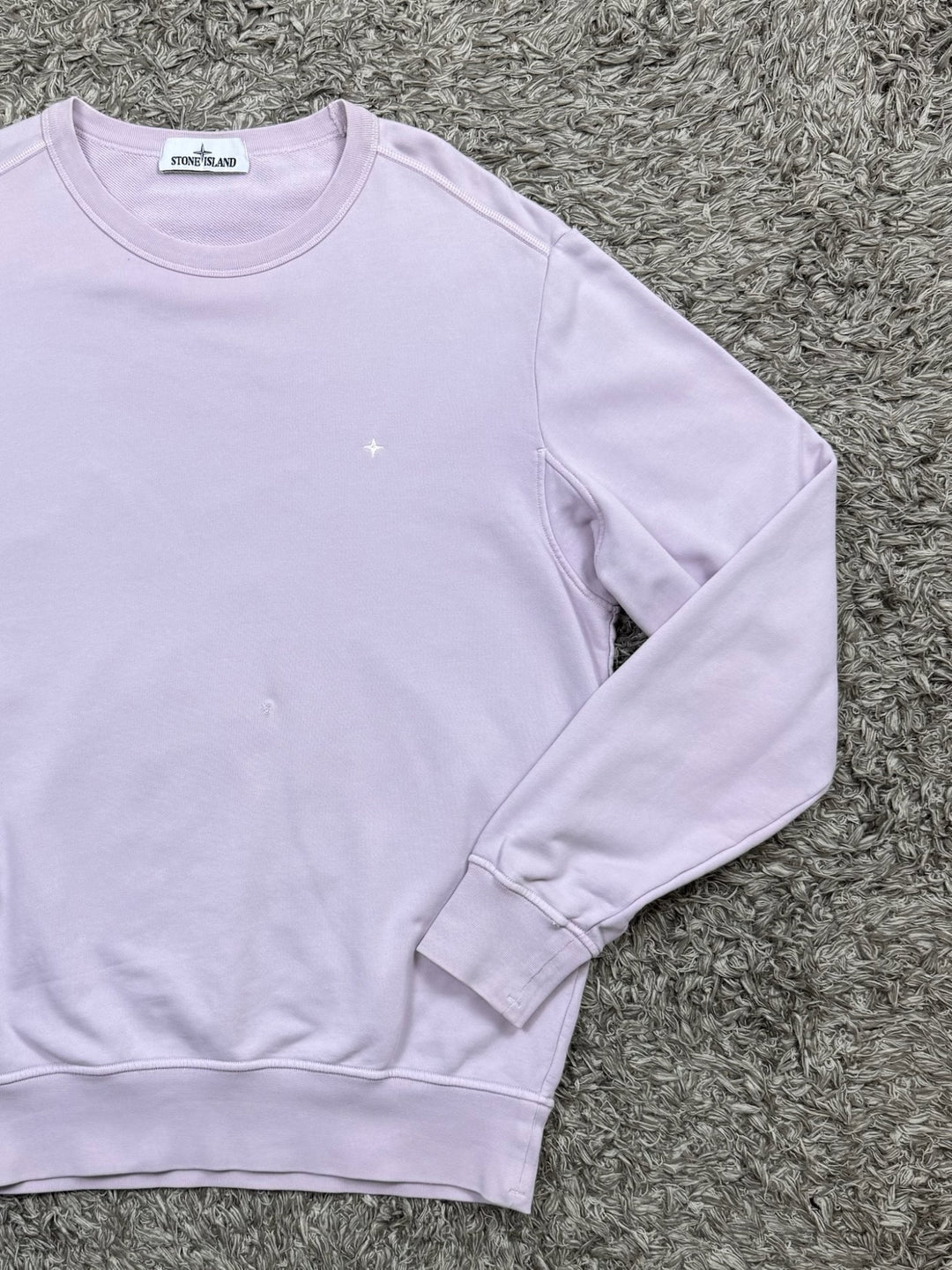 Stone Island girocollo con stella sul petto
