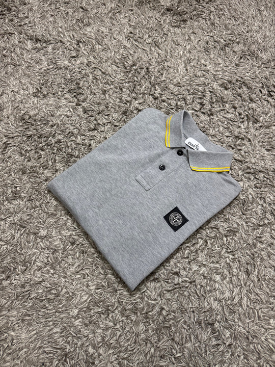 Stone Island Polo dettaglia gialli