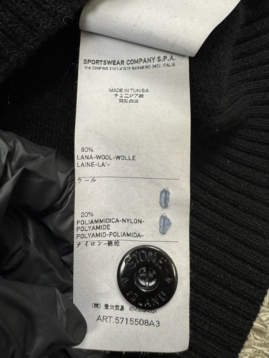 Stone Island maglione con zip e bottoni