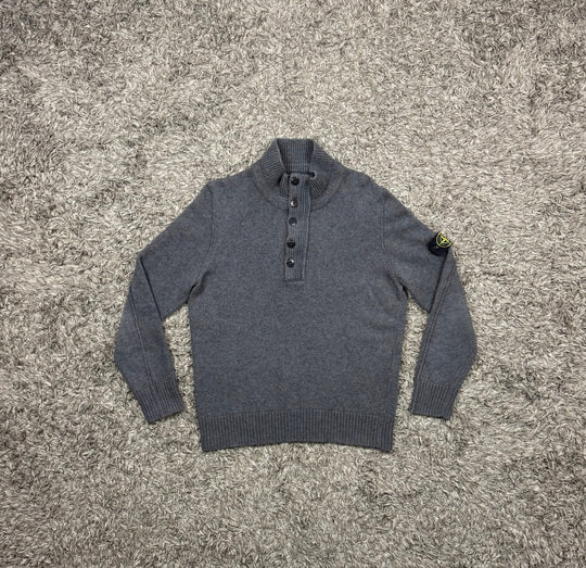 Stone Island maglione in lana con bottoni