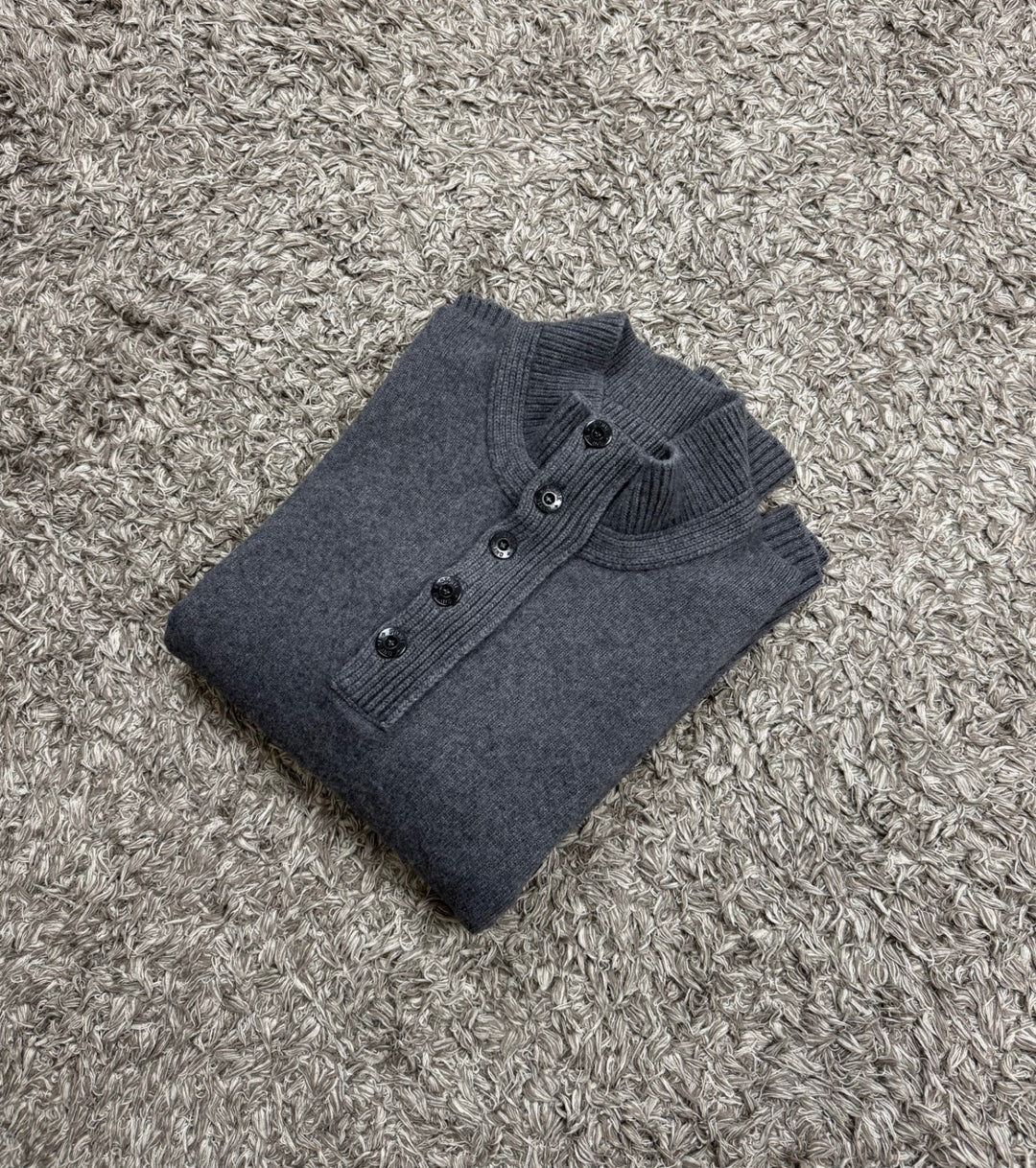 Stone Island maglione in lana con bottoni