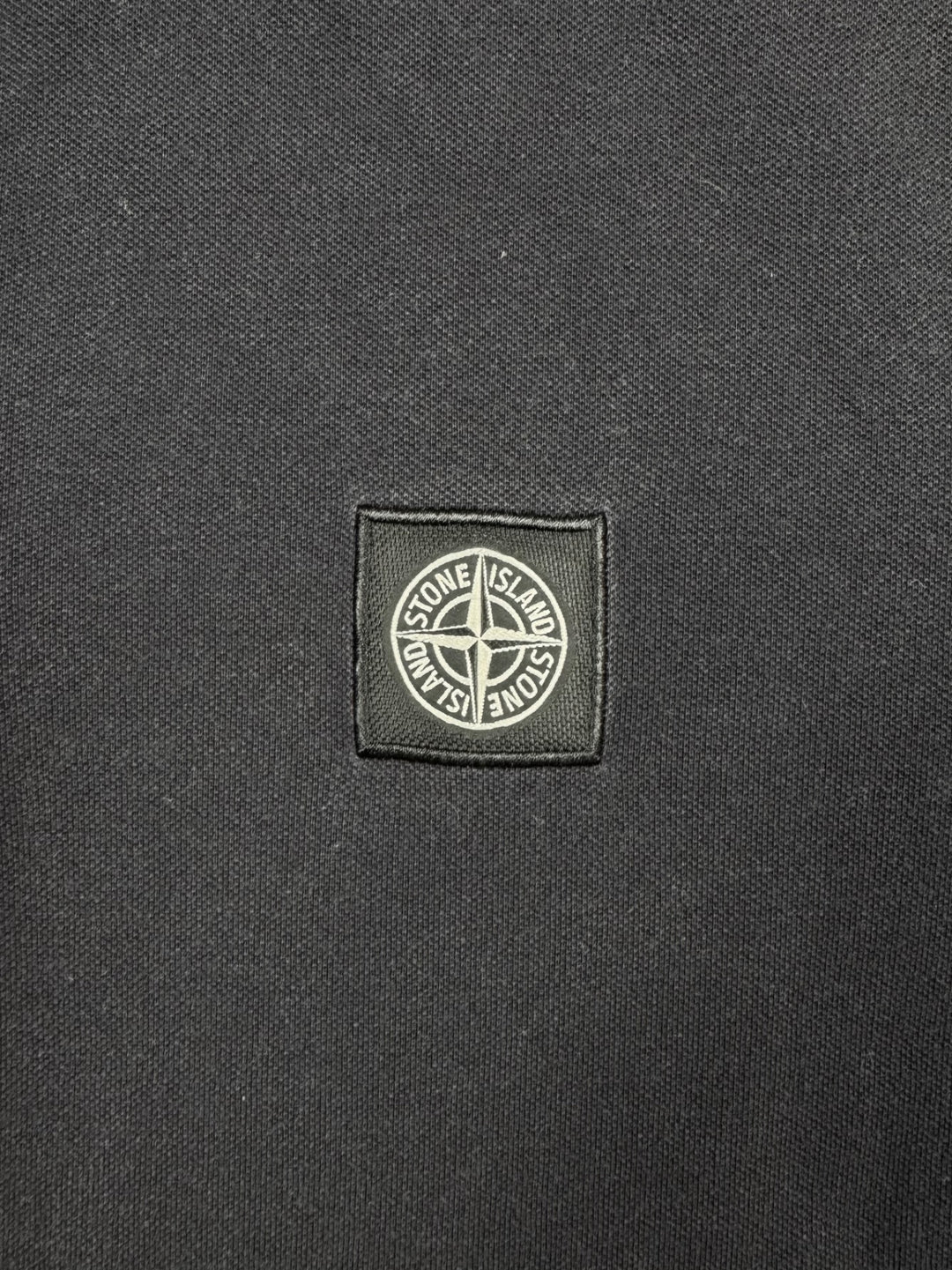 Stone Island Polo Dettagli Bianchi