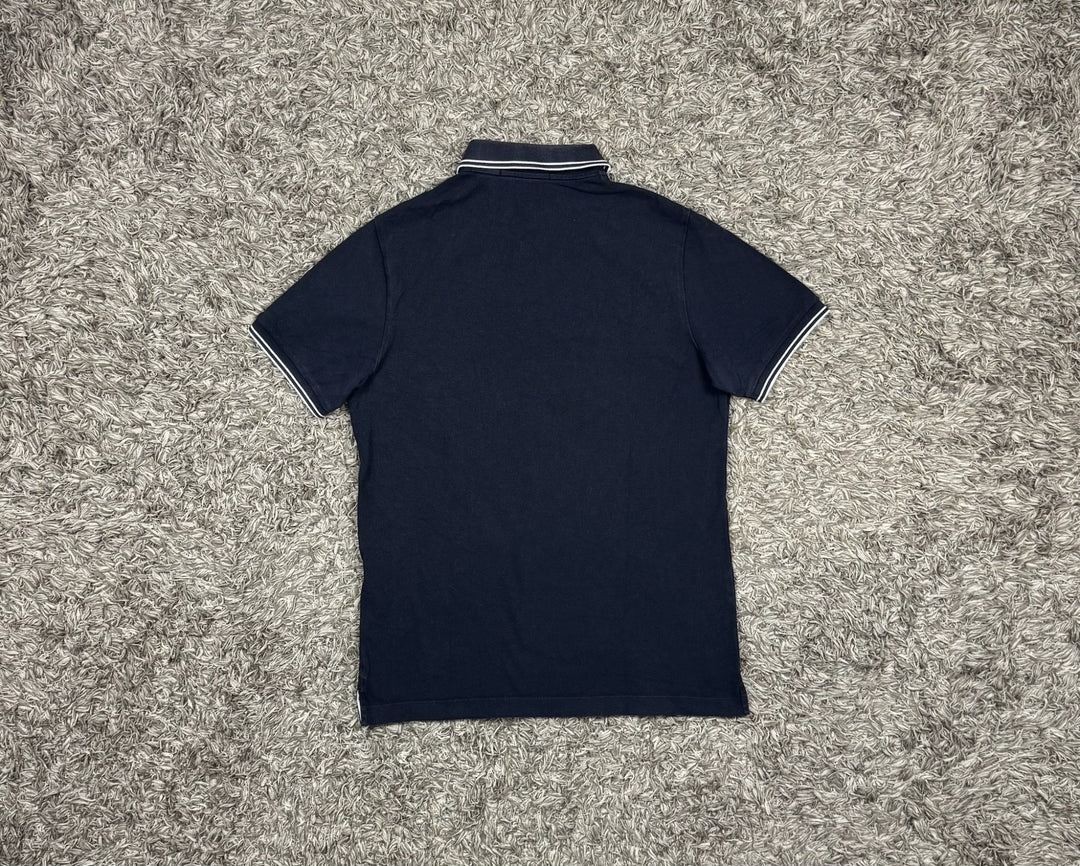 Stone Island Polo Dettagli Bianchi