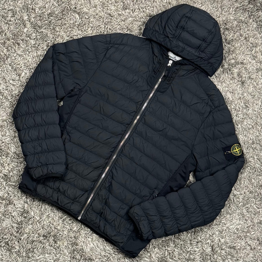 Stone Island Loom Woven Down Chambers Strecht Nylon-Tc
