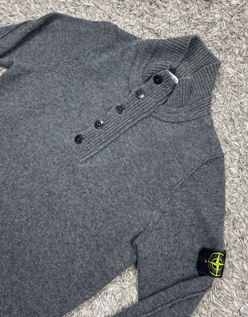 Stone Island maglione con bottoni