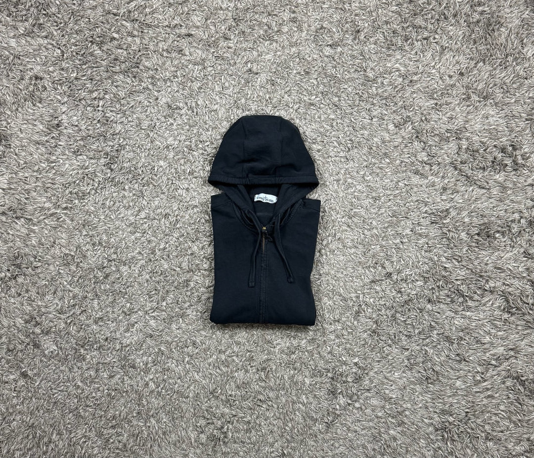 Stone Island felpa full zip con cappuccio