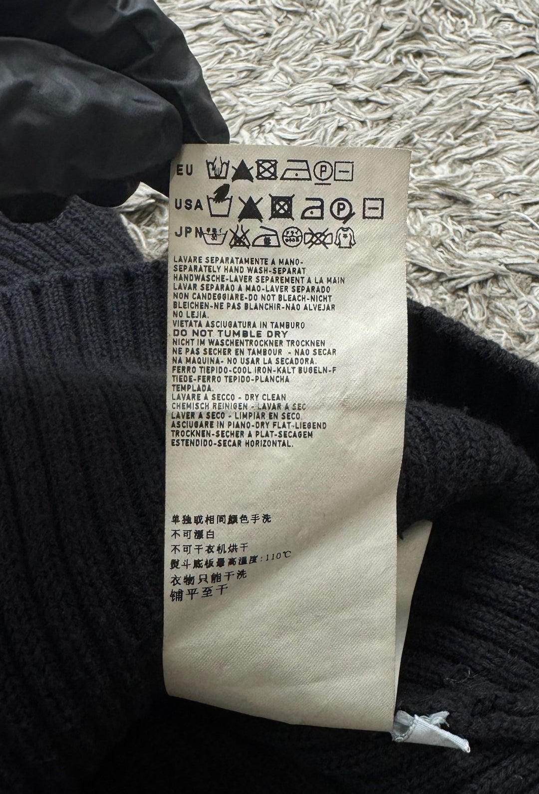 Stone Island maglione in cotone full zip