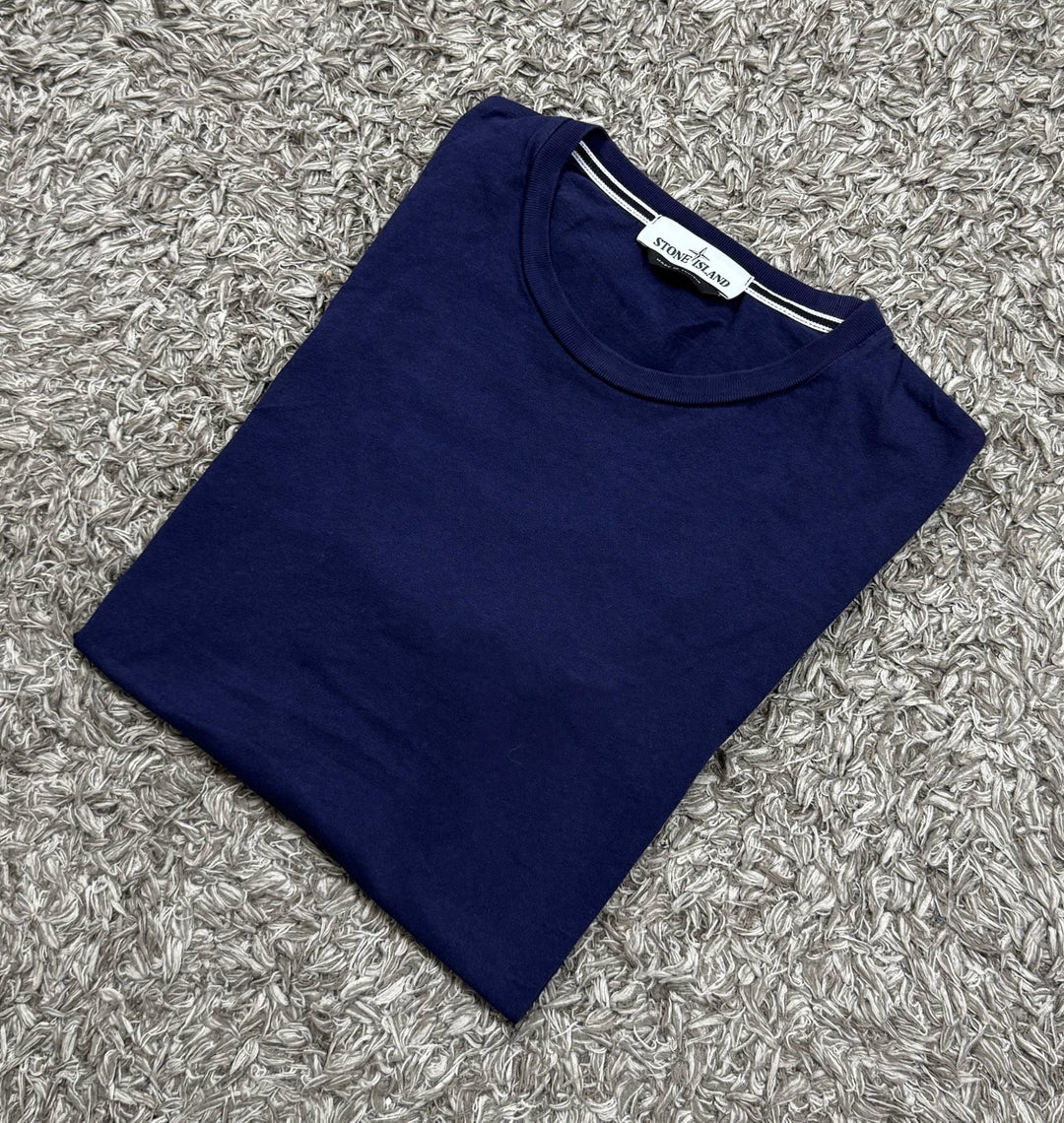 Stone Island T-shirt con stampa laterale