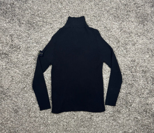 Stone Island maglione in cotone full zip