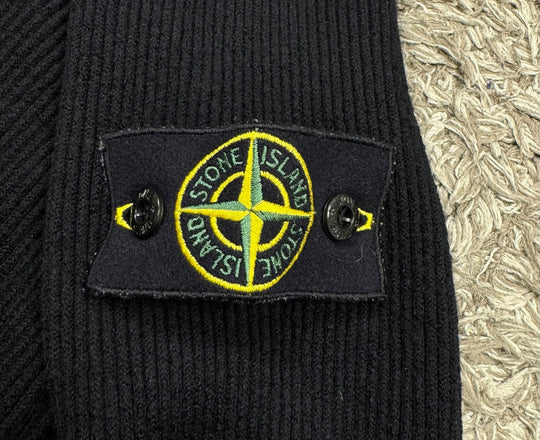 Stone Island maglione dolcevita a coste
