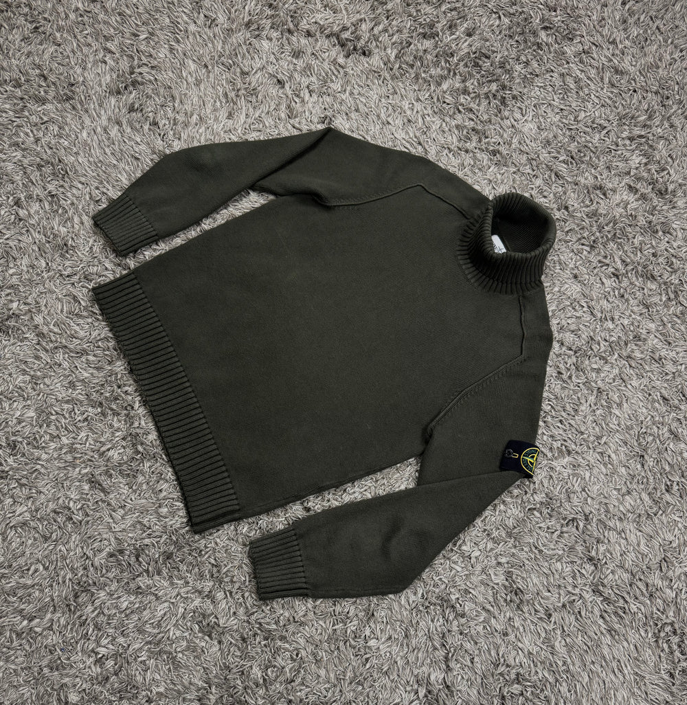 Stone Island maglione dolcevita in cotone