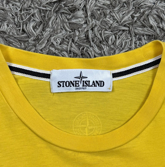 Stone Island t-shirt con stampa gommata