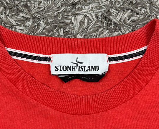 Stone Island t-shirt con scritta