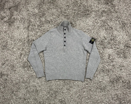 Stone Island maglione lana half zip