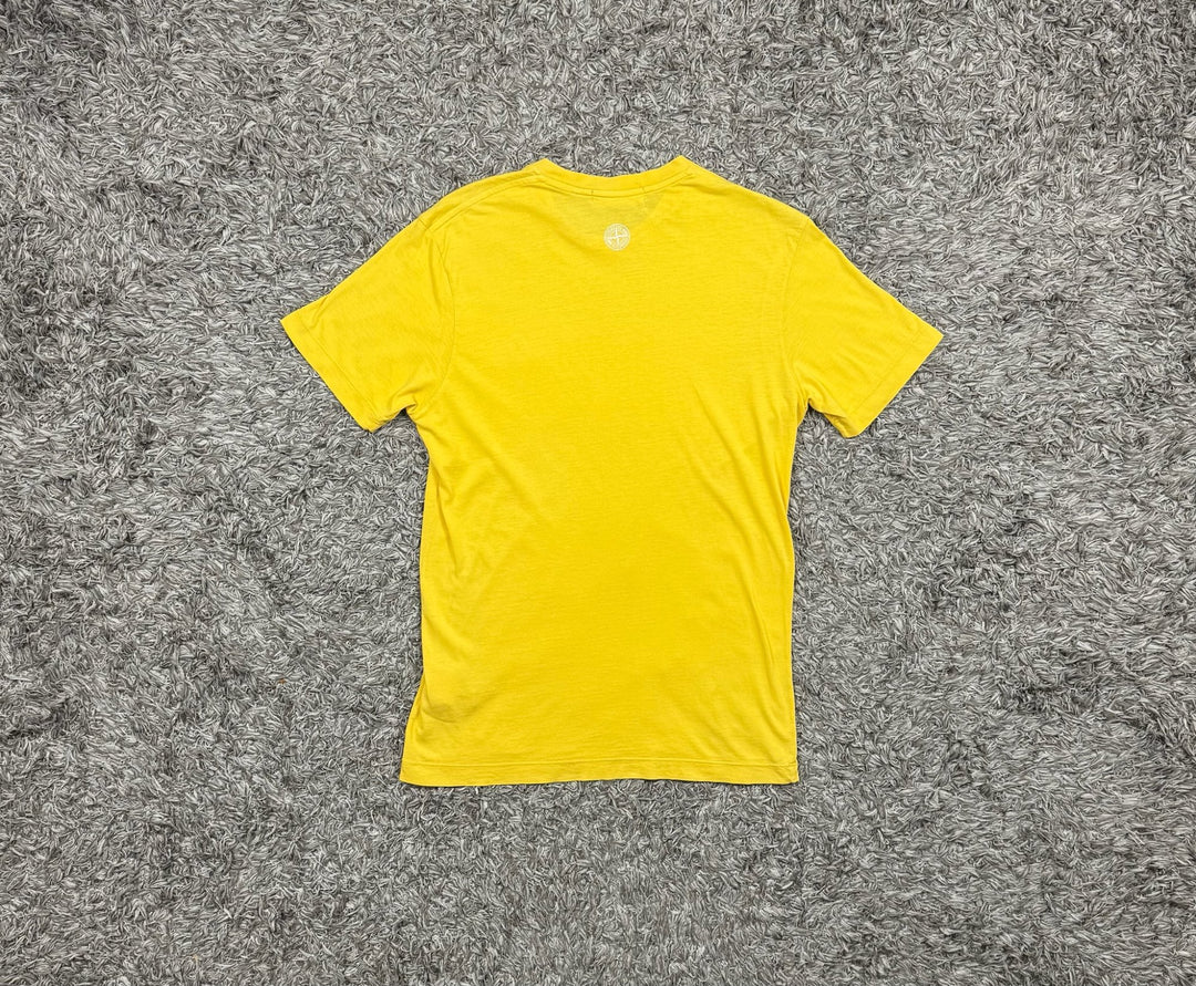 Stone Island t-shirt con stampa gommata