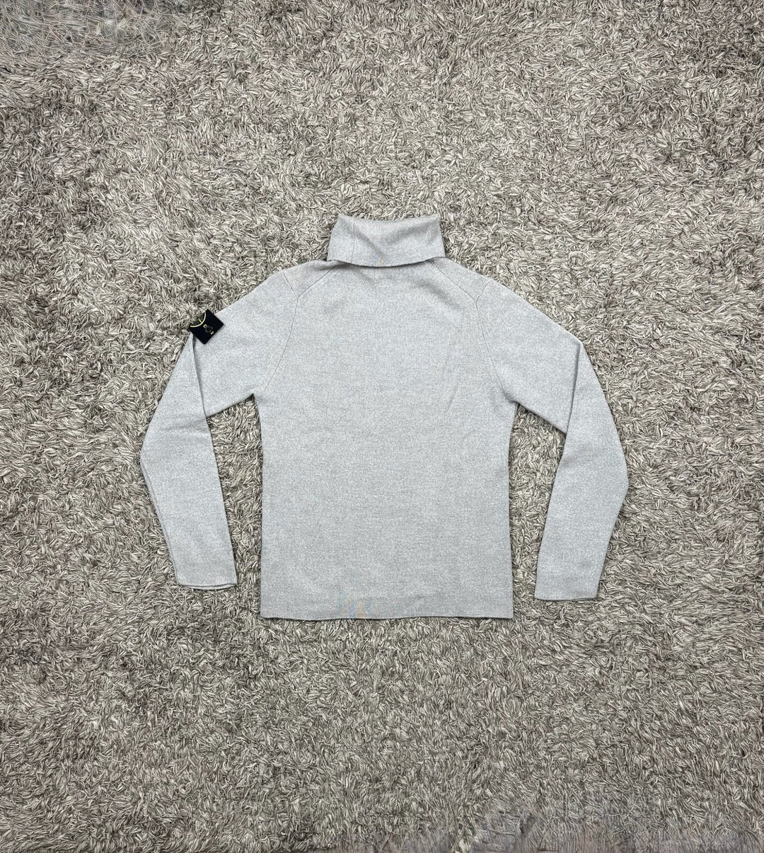 Stone Island maglione lana collo alto
