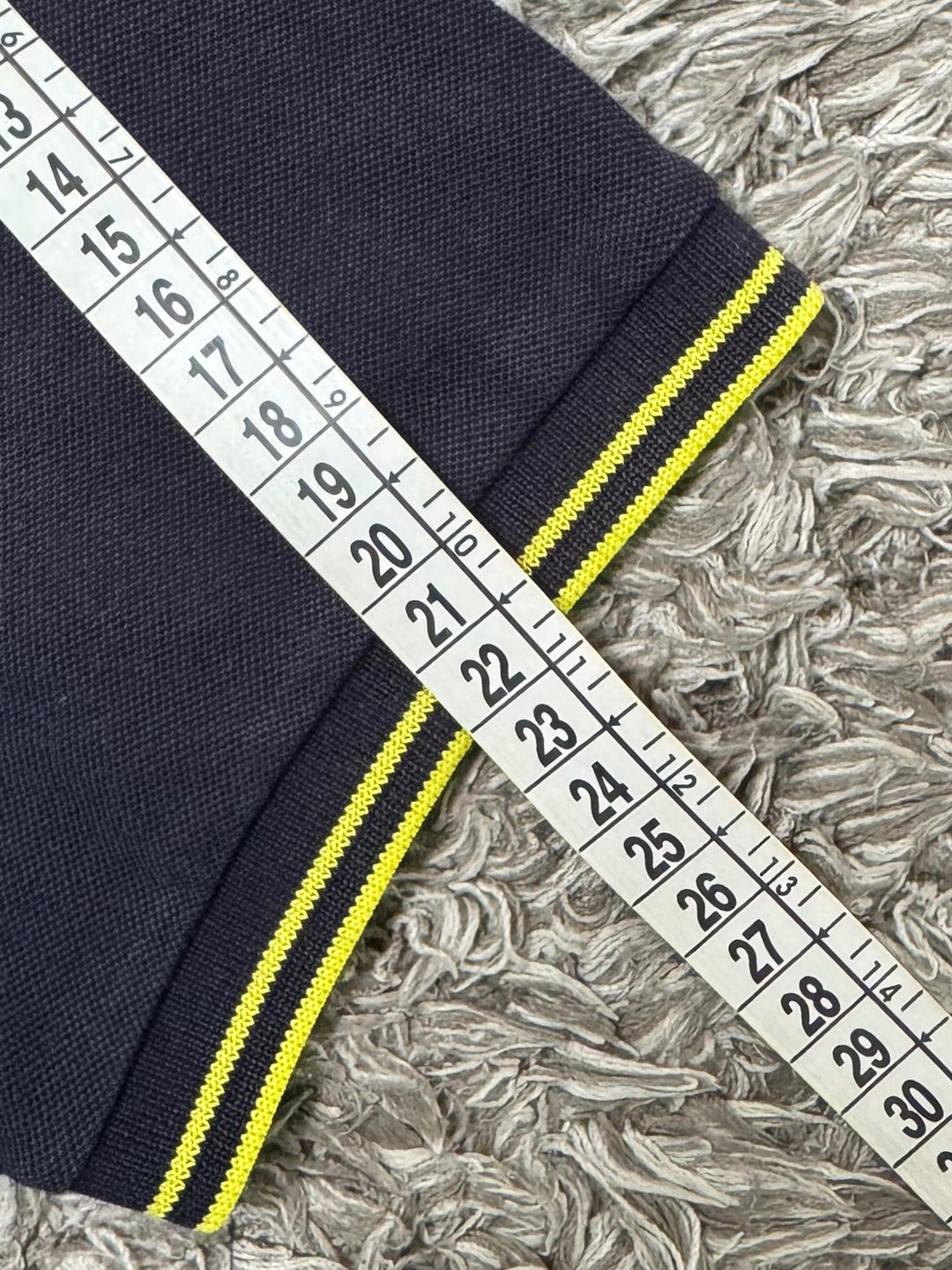 Stone Island polo dettagli gialli