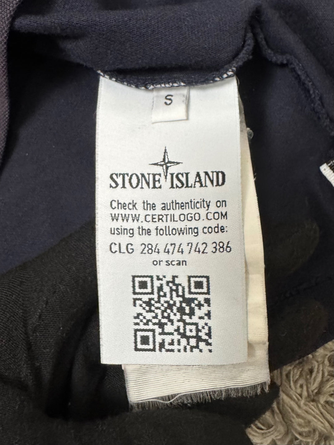 Stone Island polo dettagli gialli