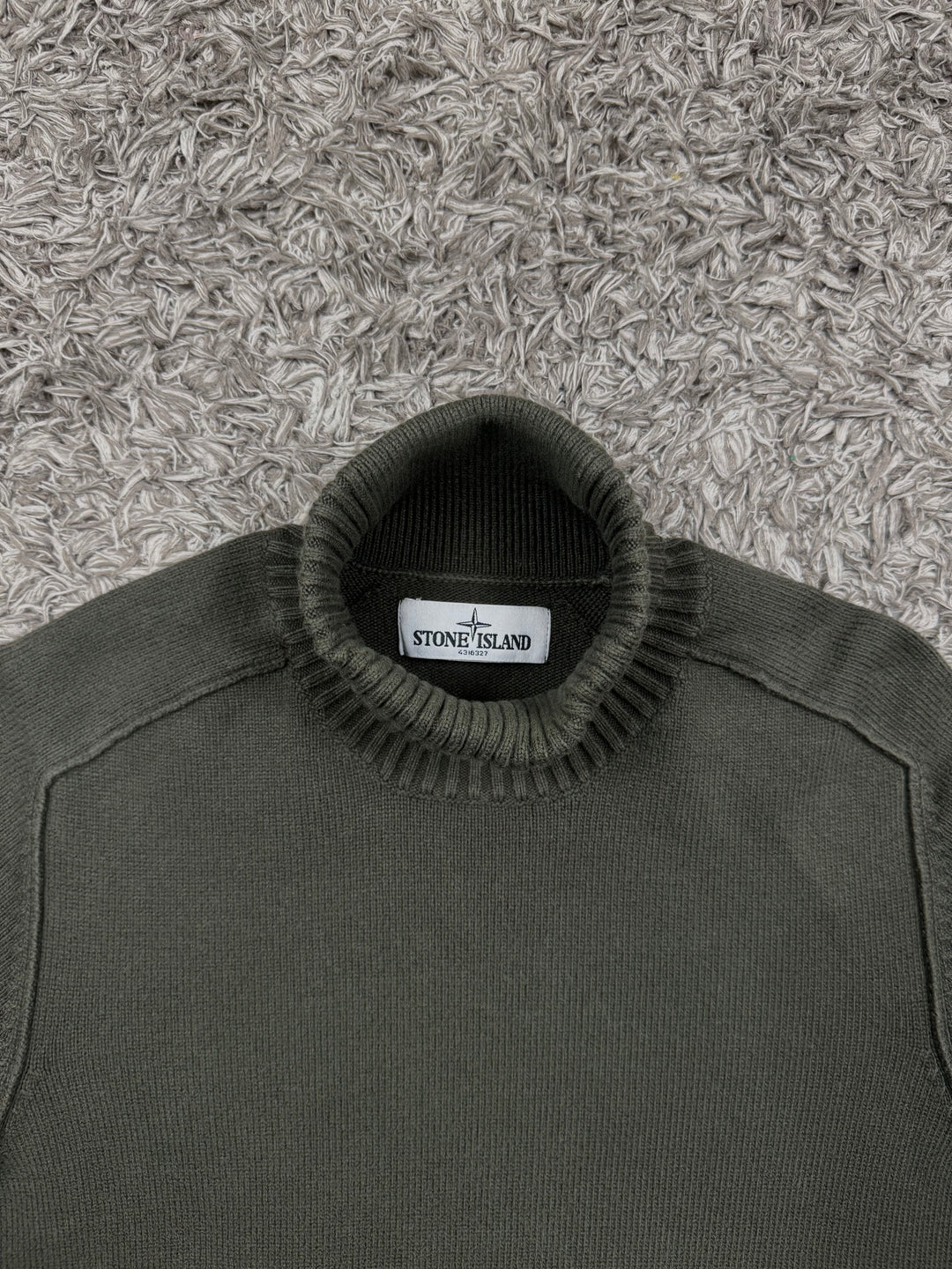 Stone Island maglione dolcevita in cotone