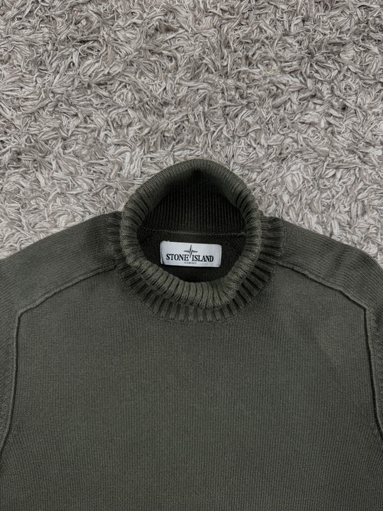 Stone Island maglione dolcevita in cotone