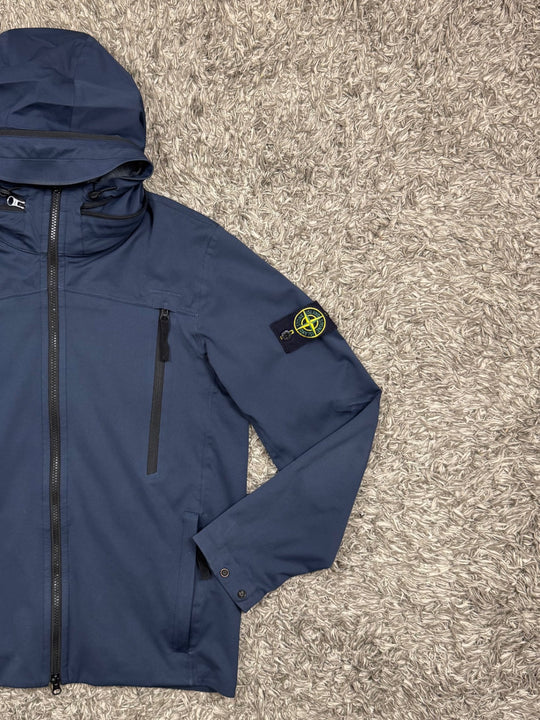 Stone Island Light Soft Shell SI Check Grio
