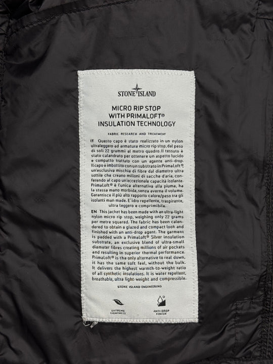 Stone Island Giubbotto Micro Rip Stop With Primaloft